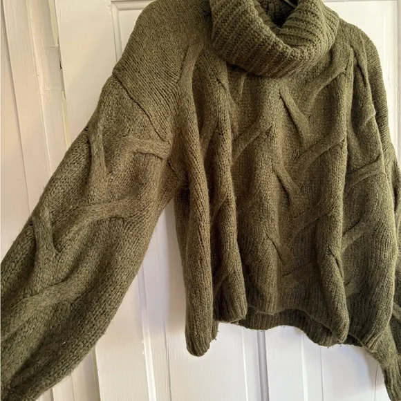 Madewell Somervell Modern Cable Cowl Neck Sweater - Picture 4 of 11